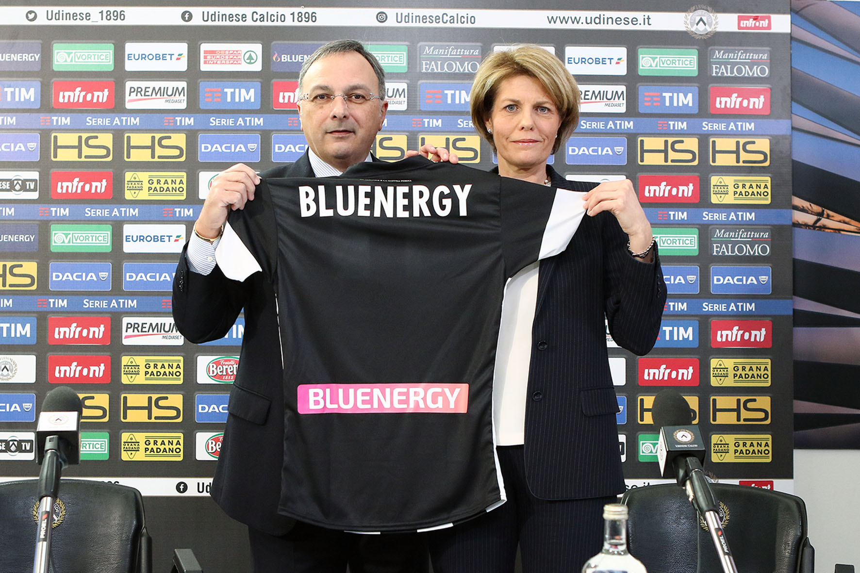 Bluenergy è Back Jersey Sponsor di Udinese Calcio