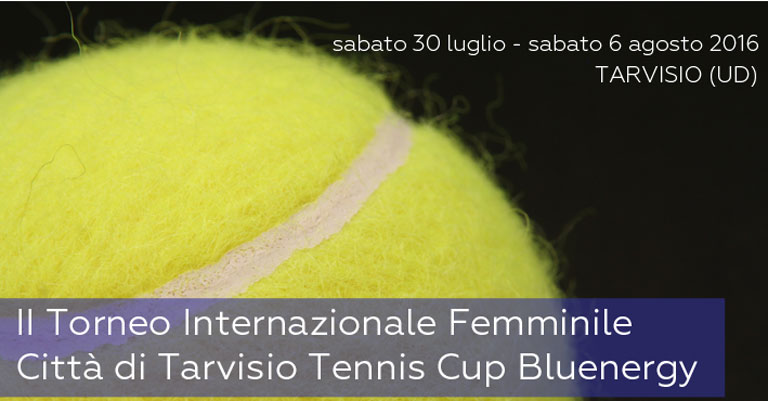 Città di Tarvisio Tennis Cup: da questa edizione Bluenergy è main sponsor